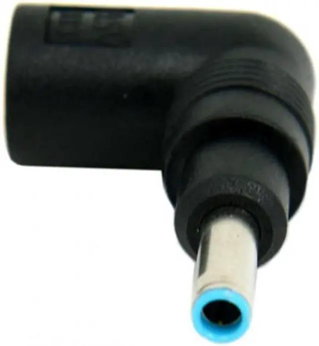Alt view image 7 of 7 - Aomoproing  DC 7.4*5.0mm Ultra slim DC Jack to 4.5*3.0mm Plug 90 Right Angled Adapter For Laptop
