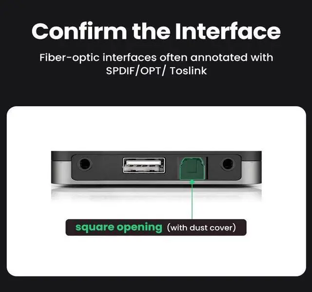Alt view image 6 of 7 - Digital Optical Audio Cable 6.6 Feet /1.8M, [Gold-Plated, Durable Nylon] Fiber Optic Toslink Cord, Toslink Coaxial SPDIF Dolby 7.1 Soundbar 5.1 Fiber Cable for HI-FI Sound Bar Home Theater PS4 Xbox