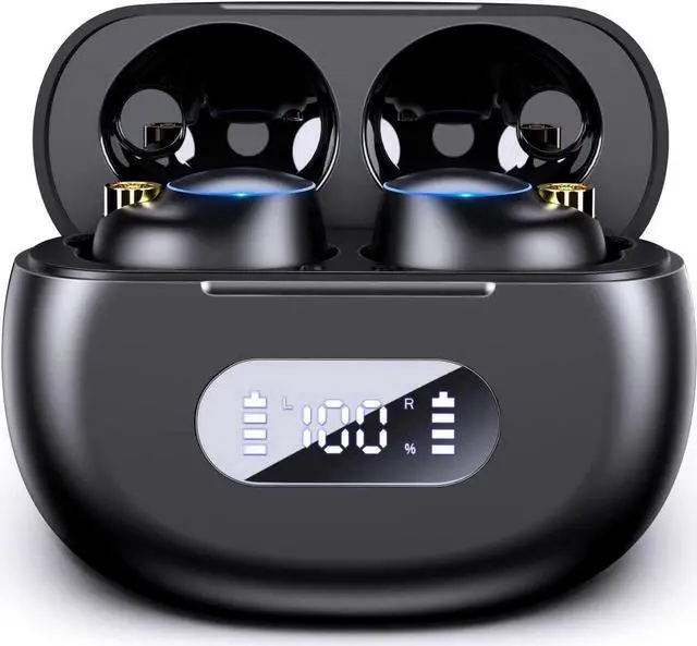 Main image of Ture Wireless Earbuds,12H Playtime Touch Control Bluetooth Earbuds with Mic, Bluetooth 5.2 True Wireless Earbud in-Ear Noise Cancelling Earbuds, Waterproof Sport Wireless Headphone for Android iOS