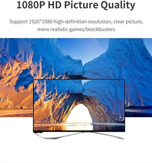 Alt view image 2 of 7 - [2-Pack] 1080P DVI To VGA Adapter, DVI to VGA Adapter Convertor For PC Computer Display Screen Projector TV DVI 24+5 Pin to VGA Adaptor