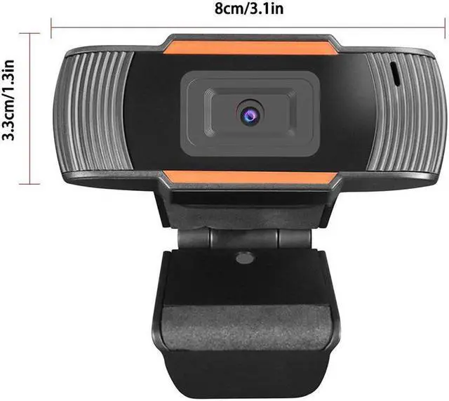 Alt view image 2 of 7 - HD Webcam 720p USB Rotating Camera Video Recording Web Camera with Microphone for PC Computer Laptop Desktop HD camera