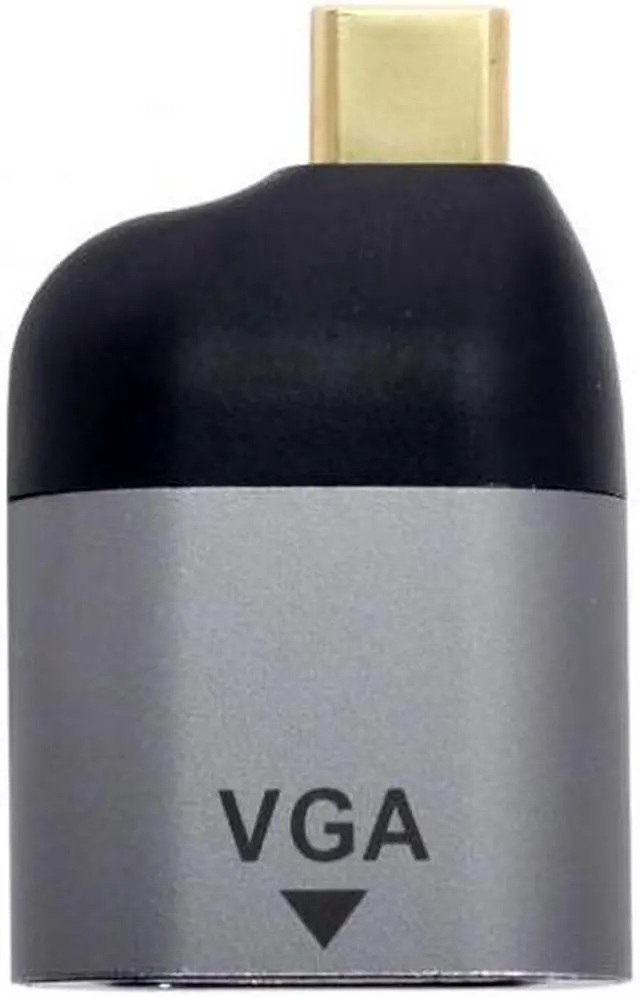 Alt view image 3 of 7 - Aomoproing USB-C Type C to VGA Converter Monitor Adapter 1080p 60hz for TabletPhoneLaptop