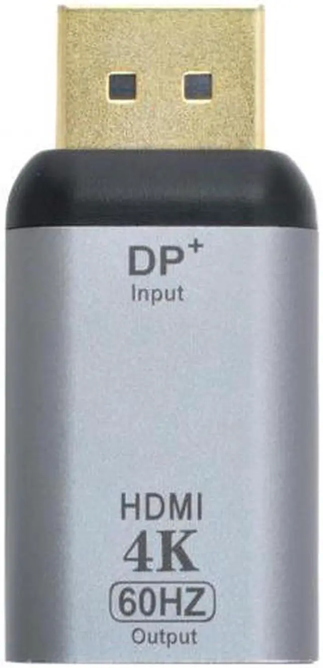Alt view image 7 of 7 - Aomoproing DisplayPort DP Source to HDMI Sink Displays 4K@60hz Ultra HD Converter Adapter for Laptop HDTV