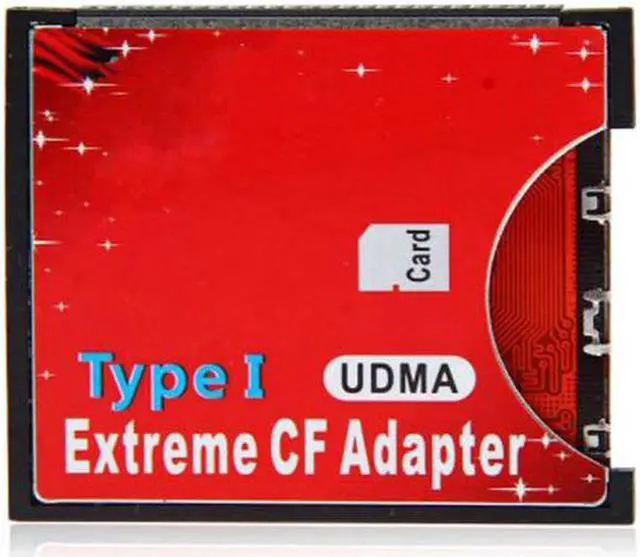 Alt view image 6 of 7 - Aomoproing SD SDHC SDXC to High-Speed Extreme Compact Flash CF Type I Adapter For 16/32/64/128 GB