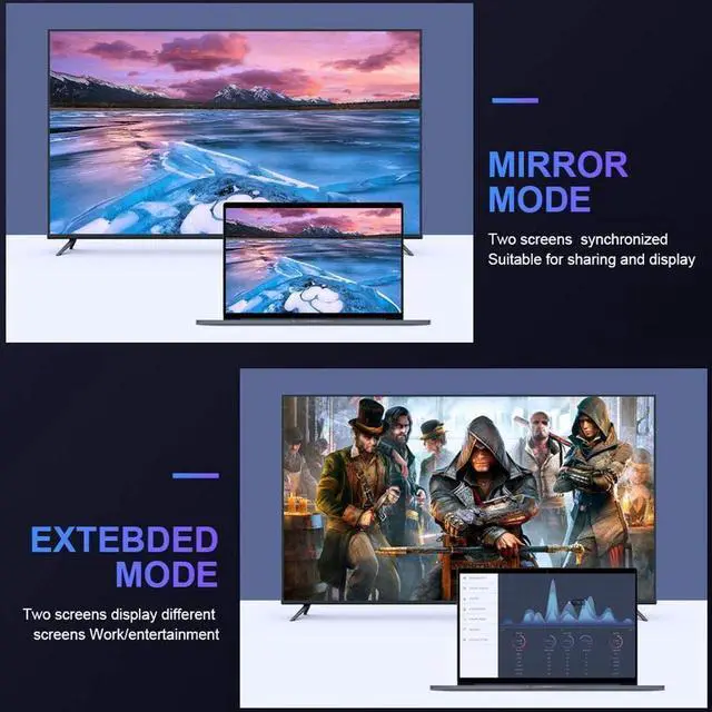 Alt view image 3 of 7 - DisplayPort to DVI Adapter, DP to DVI Adapter (Male to Female) Gold Plated Converter Compatible for Desktop, Laptop, PC