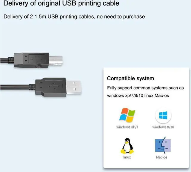 Alt view image 4 of 7 - 2 Ports USB 2.0 Switch Hub 2 in 2 out for Manual Sharing Keyboard Mouse Printer and U-disk Desktop PC Computer