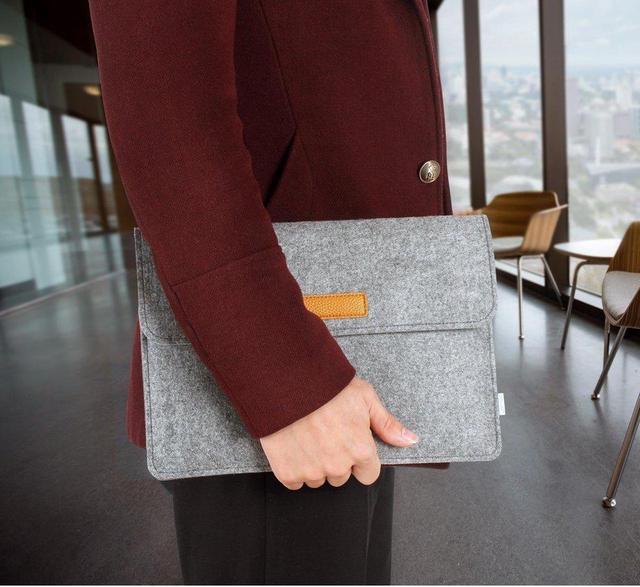 Alt view image 7 of 7 - MacBook 12 Inch Sleeve Felt Protective Case for New MacBook with Retina Display