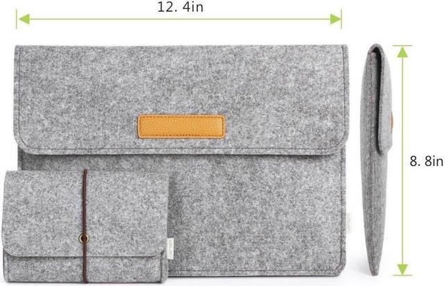 Alt view image 4 of 7 - MacBook 12 Inch Sleeve Felt Protective Case for New MacBook with Retina Display