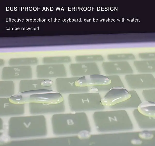Alt view image 5 of 7 - Universal Laptop Keyboard Cover Protector 12-17 inch Waterproof Dustproof Silicone Notebook Computer Keyboard Protective Film