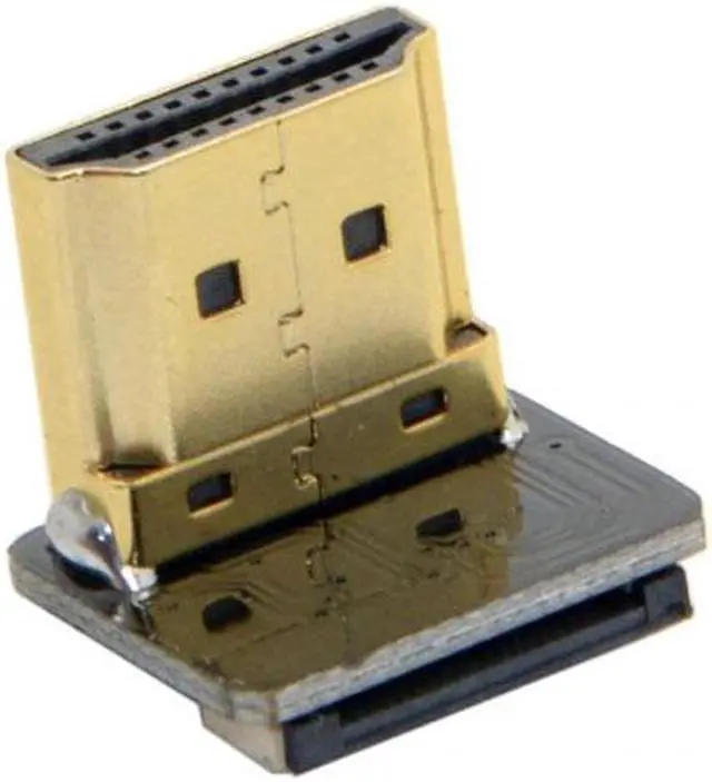 Alt view image 3 of 5 - Aomoproing  CYFPV HDMI Type A Male Connector Down Angled 90 Degree for FPV HDTV Multicopter Aerial Photography