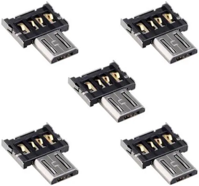 Main image of Aomoproing 5pcs Ultra Mini DM Micro USB 5pin OTG Adapter Connector for Cell Phone TabletUSB CableFlash Disk