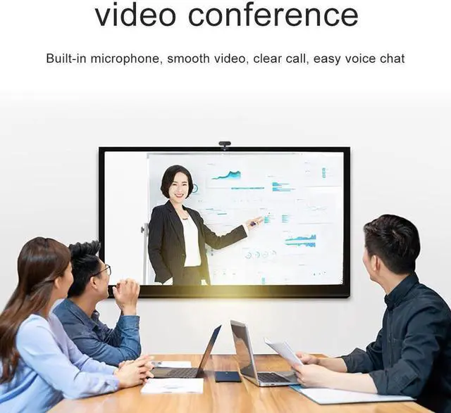 Alt view image 4 of 7 - Full HD 1080P Webcam USB Mini Computer Camera Built-in Microphone, Flexible Rotatable , for Laptops, Desktop Webcam Camera