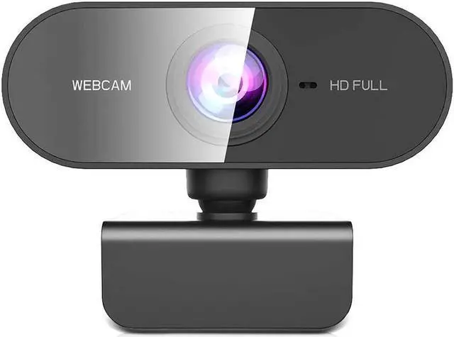 Main image of Full HD 1080P Webcam USB Mini Computer Camera Built-in Microphone, Flexible Rotatable , for Laptops, Desktop Webcam Camera
