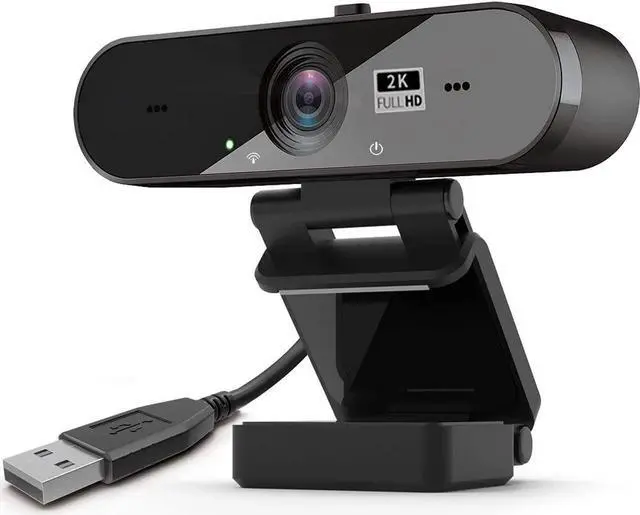 Main image of USB Computer Laptop Webcam 2K 2560x1440P Web Camera Video PC Camera Live Online Teaching USB Webcam for streaming Web Camera with Microphone