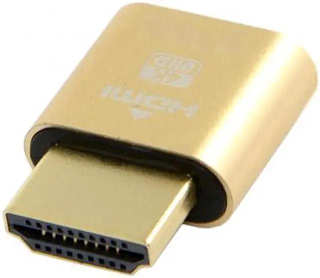 Alt view image 4 of 7 - Aomoproing Virtual Display Adapter HDMI 1.4 DDC EDID Dummy Plug Headless Ghost Display Emulator 1920x1080p@60Hz