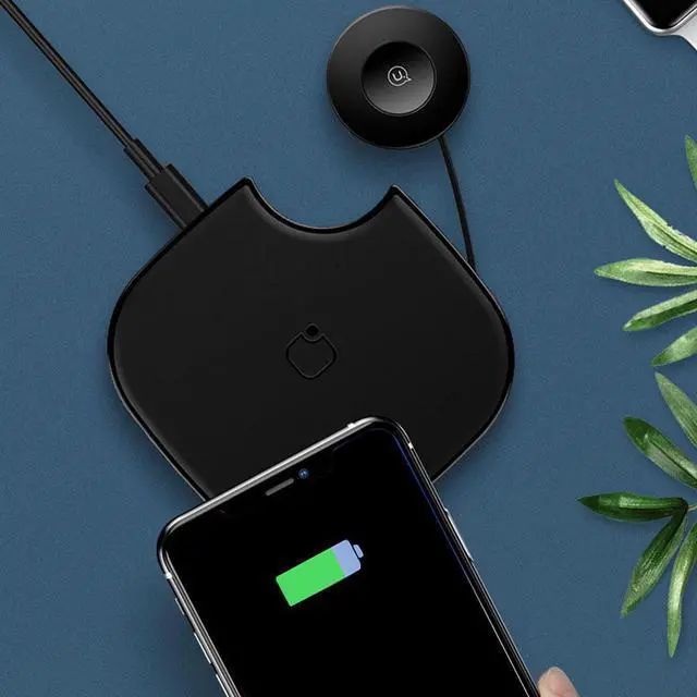 Alt view image 4 of 7 - 2 In 1 Mobile Phone Fast Charging Charger Station Stable Wireless Auto Induction For Universal IPhone 10W 7W 5W Magnetic Charger For iWatch 2W