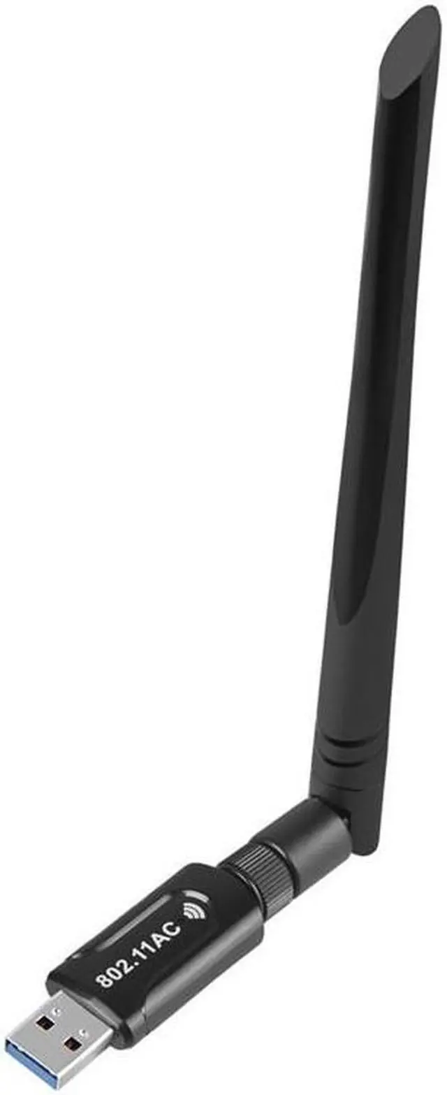 Alt view image 4 of 5 - AC1200M Wireless Network Card Adapter Dual Band USB3.0 Wireless Receiving WiFi Transmitter Computer USB External Network Card