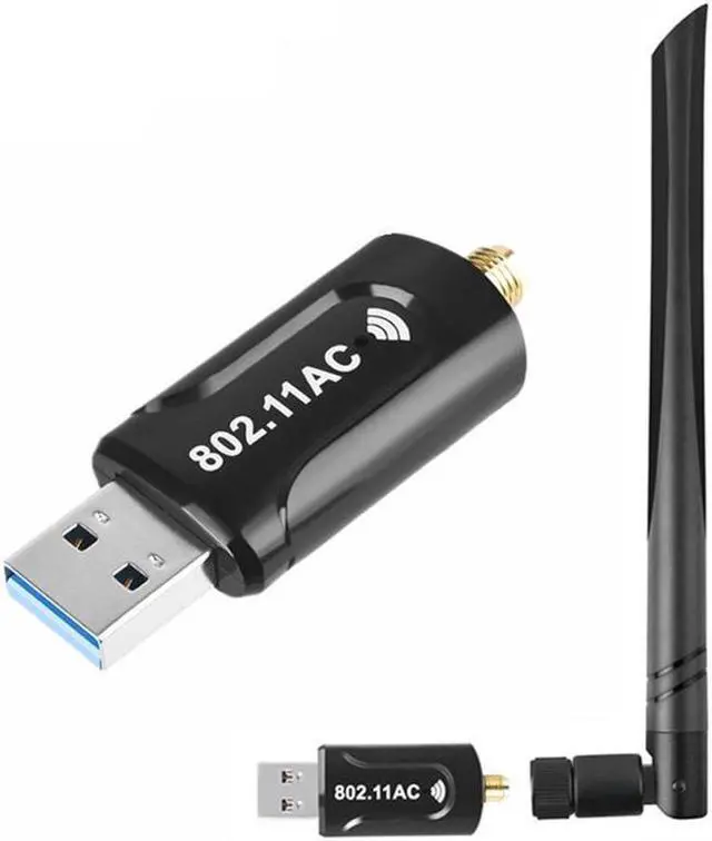 Main image of AC1200M Wireless Network Card Adapter Dual Band USB3.0 Wireless Receiving WiFi Transmitter Computer USB External Network Card