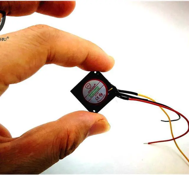 Alt view image 4 of 6 - NEW 2006 5v 12v 2CM 20MM fan 20*20*6MM Blower fan 6500RPM ultrathin fan mini laptop fan 3wire