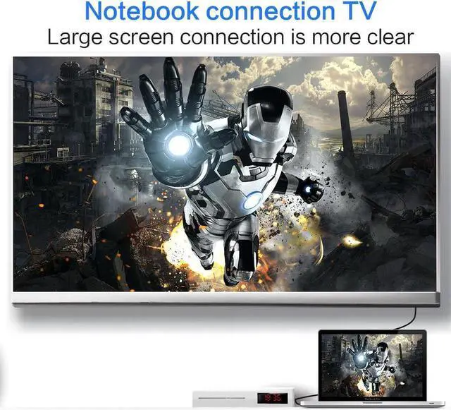 Alt view image 5 of 7 - 1080P 3D Bi-directional HDMI to DVI (DVI to HDMI) Cable DVI-D 24+1 Pin Adapter Cables for LCD DVD HDTV XBOX High Speed DVI to HDMI Cable (9.9FT / 3M)