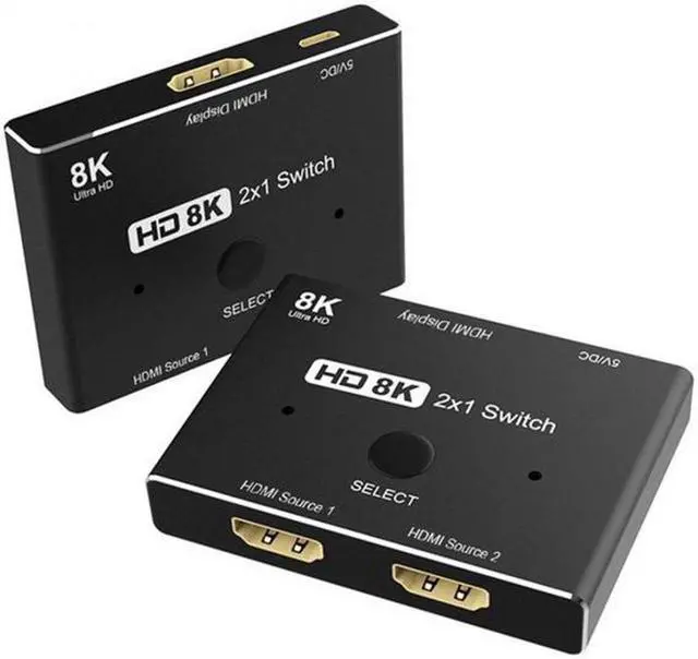 Main image of Aomoproing  8K@60hz HDMI 2.1 Switch 2-IN-1-OUT Hub Support HDCP SST Extended 4K@60hz