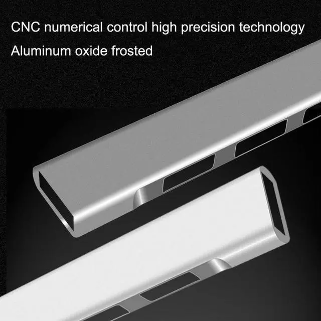 Alt view image 7 of 7 - Mini 4 In 1 Type-C Hub USB 3.0 USB HUB Splitter 5 Gbps With USB3.0*1+USB2.0*3 For Windows10/8/7 Vista XP Mac 10/4/6
