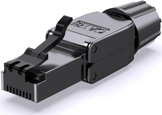 Main image of 1Pcs Category 8 Pressure-free Crystal Head Reusable CAT8 Network Cable Connector Head 10 Gigabit Shielded RJ45 Computer