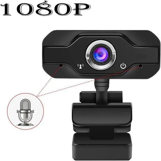 Main image of HD Webcam Built-in Dual Mics Smart 1080P Web Camera USB Pro Stream Camera for Desktop Laptops PC Game Cam For OS Windows10/8