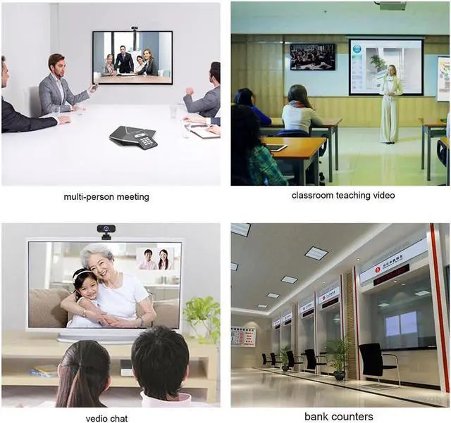 Alt view image 4 of 7 - HD Webcam Built-in Dual Mics Smart 1080P Web Camera USB Pro Stream Camera for Desktop Laptops PC Game Cam For OS Windows10/8