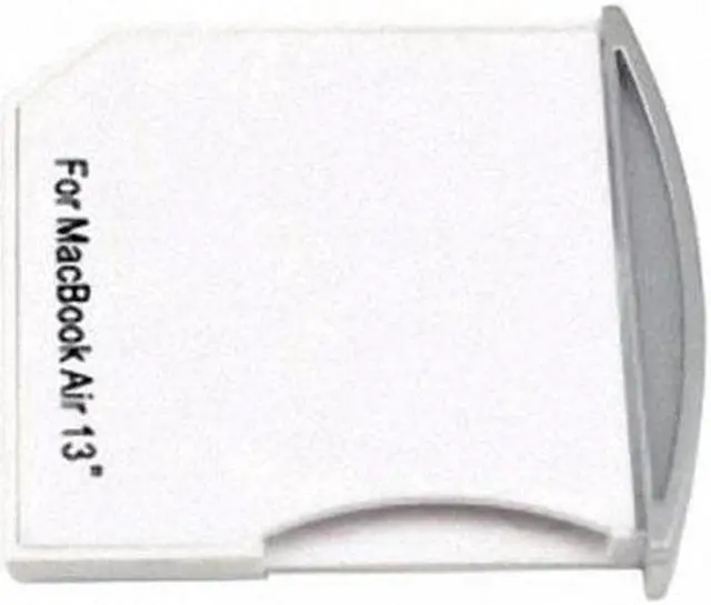 Alt view image 4 of 7 - Aomoproing  Micro SD TF to SD Card Kit Mini Adaptor for Extra Storage Macbook Air / Pro / Retina White
