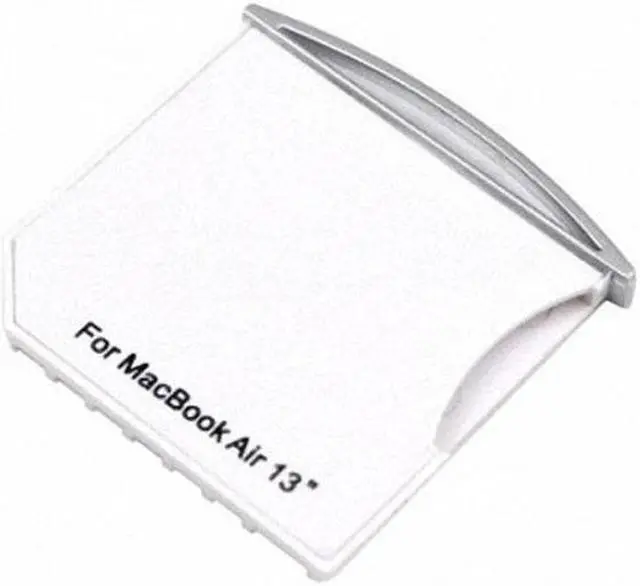 Alt view image 2 of 7 - Aomoproing  Micro SD TF to SD Card Kit Mini Adaptor for Extra Storage Macbook Air / Pro / Retina White