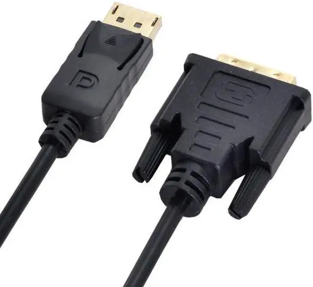 Alt view image 4 of 7 - Aomoproing DisplayPort DP Male Source to DVI Male Single Link Video Cable 6ft 1.8m for DVI monitor