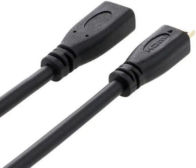 Main image of Aomoproing  HDMI 1.4 D Type Micro HDMI Male to Micro HDMI Female M/F Extension Cable 30cm