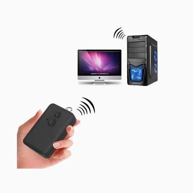 Main image of Wireless computer desktop switch Internet cafe | home computer desktop case switch wireless computer lock remote control PCI interface