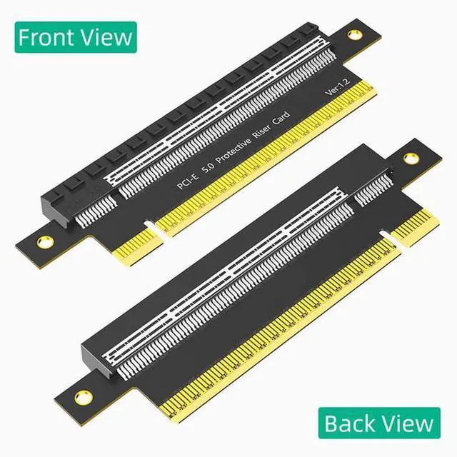 Alt view image 4 of 5 - PCI-E5.0 conversion card PCIE 180 degree conversion card Graphics card Increase card Test card 64GB/s