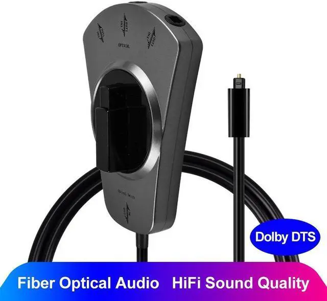 Alt view image 6 of 7 - Optical Splitter Cable 1 in to 3 out 3 Ports Splitter Digital Optical Audio Cable Toslink Adapter Converter TV DVD Speaker