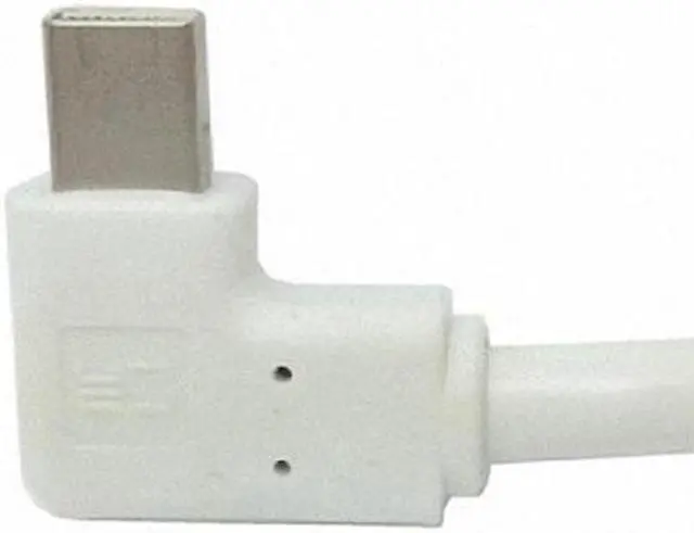 Alt view image 4 of 7 - Aomoproing  Right Angled 90 degree Mini DisplayPort DP Male to VGA RGB monitor Projector Cable Adapter White color