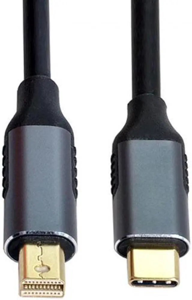 Alt view image 3 of 7 - Aomoproing USB 3.1 Type C USB-C Source to Mini DisplayPort DP Displays Male 4K Monitor Cable for Laptop 1.8m