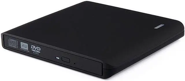 Alt view image 2 of 6 - Frosted External CD DVD Burner , USB 2.0 External Optical Drive , CD-ROM DVD-ROM Player for Laptop PC