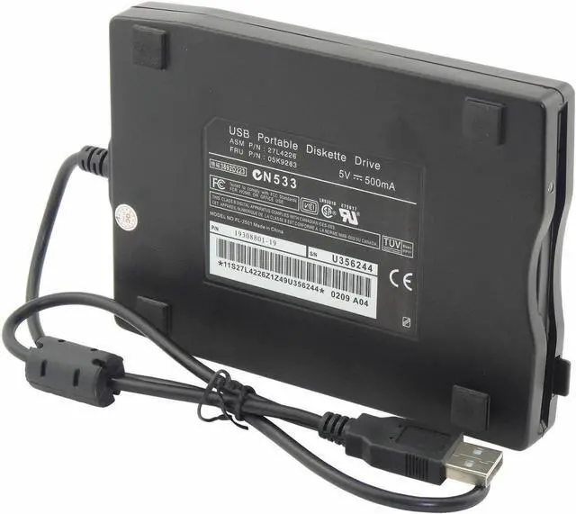 Alt view image 5 of 6 - 3.5 USB 2.0 Data External Floppy Disk Drive 1.44MB For Laptop PC Win 7/8/10 Mac