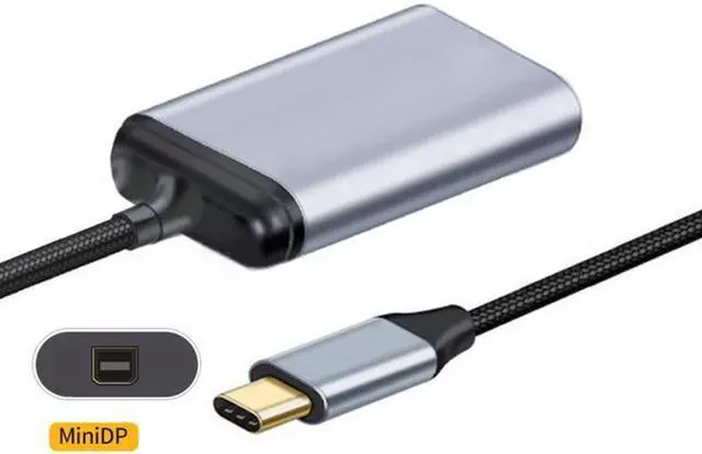 Main image of Aomoproing  USB-C Type C to Mini DP Displayport Cable Adapter 4K 2K 60hz for Tablet & Phone & Laptop
