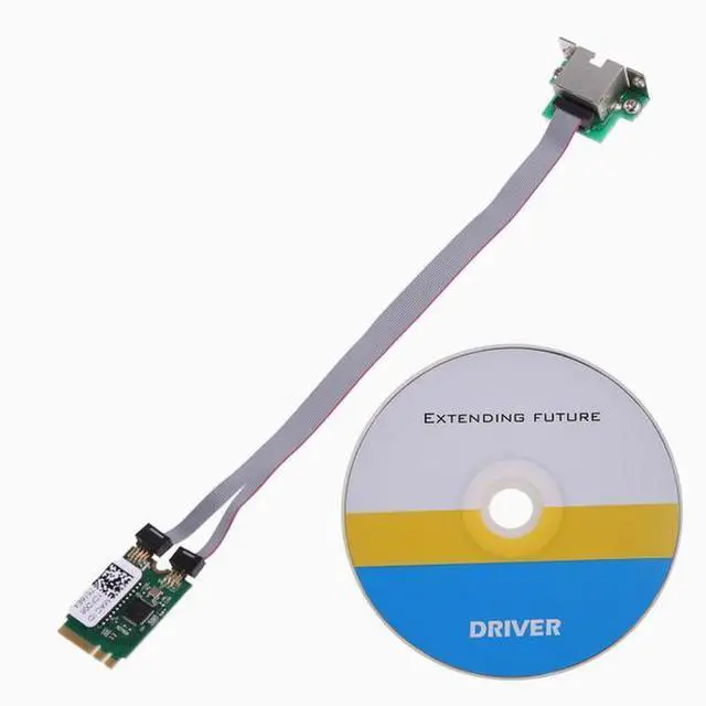 Alt view image 4 of 5 - M2 NGFF KEY A+E RTL8125B Industrial 2.5G Gigabit Network Card 2500M desktop