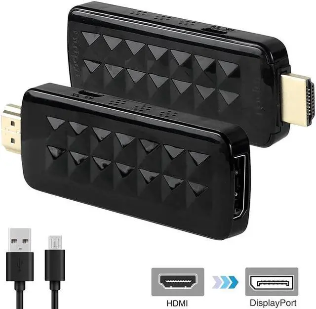 Main image of 4K 60Hz HDMI to Displayport Adapter Cable 1080P 120Hz HDMI to DP Converter Male HDMI 2.0 to Female Displayport 1.4 PC