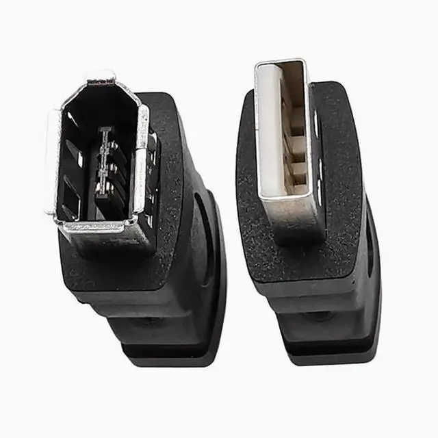 Alt view image 4 of 4 - FireWire 400 1394 adapter USB2.0 male AM to 1394 6P female converter