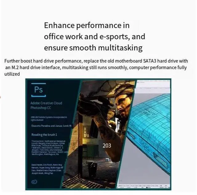 Alt view image 2 of 6 - UGREEN PCIE to M2 expansion card 64Gbps rate nvme solid-state drive enclosure m.2 adapter card 4 bves