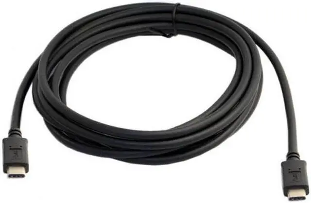 Alt view image 2 of 6 - Aomoproing 10Gbps Reversible USB 3.1 Type-C Male to USB-C Male Data Cable for Laptop &Tablet & Phone 3m