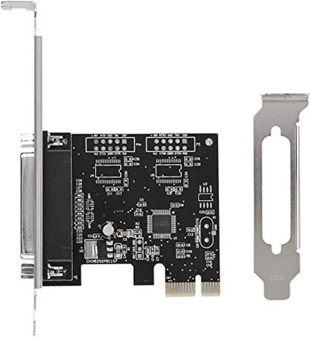 Main image of PCIE to Parallel Port Card, Print Port LPT PCI-E LPT Printer Card Adapter DB25, for Windows, MAC and Linux. Suitable for Printers, Programmers, Scanners, etc.
