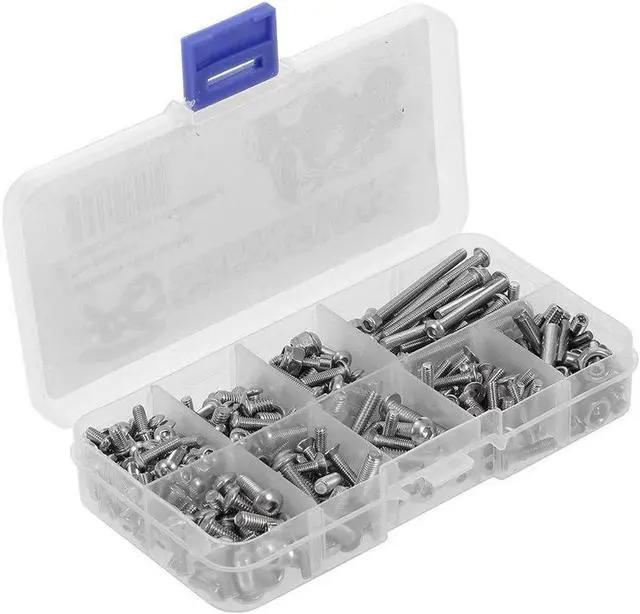 Alt view image 2 of 3 - RC Screws Stainless Steel Screws Kit for Traxxas E-REVO 1/10 RC Car Big-Foot Truck