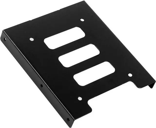 Alt view image 4 of 6 - 2.5 to 3.5 inch SSD Mounting Bracket HDD Metal Adapter Dock Laptop Hard Drive Holder for 2.5" SSD HDD PC Computer Server (2PCS)