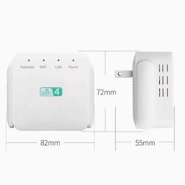 Alt view image 4 of 4 - wifi signal Amplifier repeater 300m wifi repeater expander Signal booster